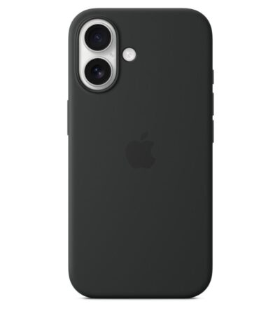 iPhone 16 Silicone Case (Dark Grey)