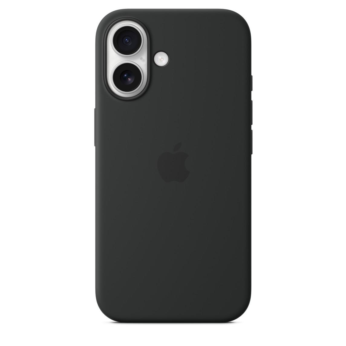 iPhone 16 Silicone Case (Dark Grey)